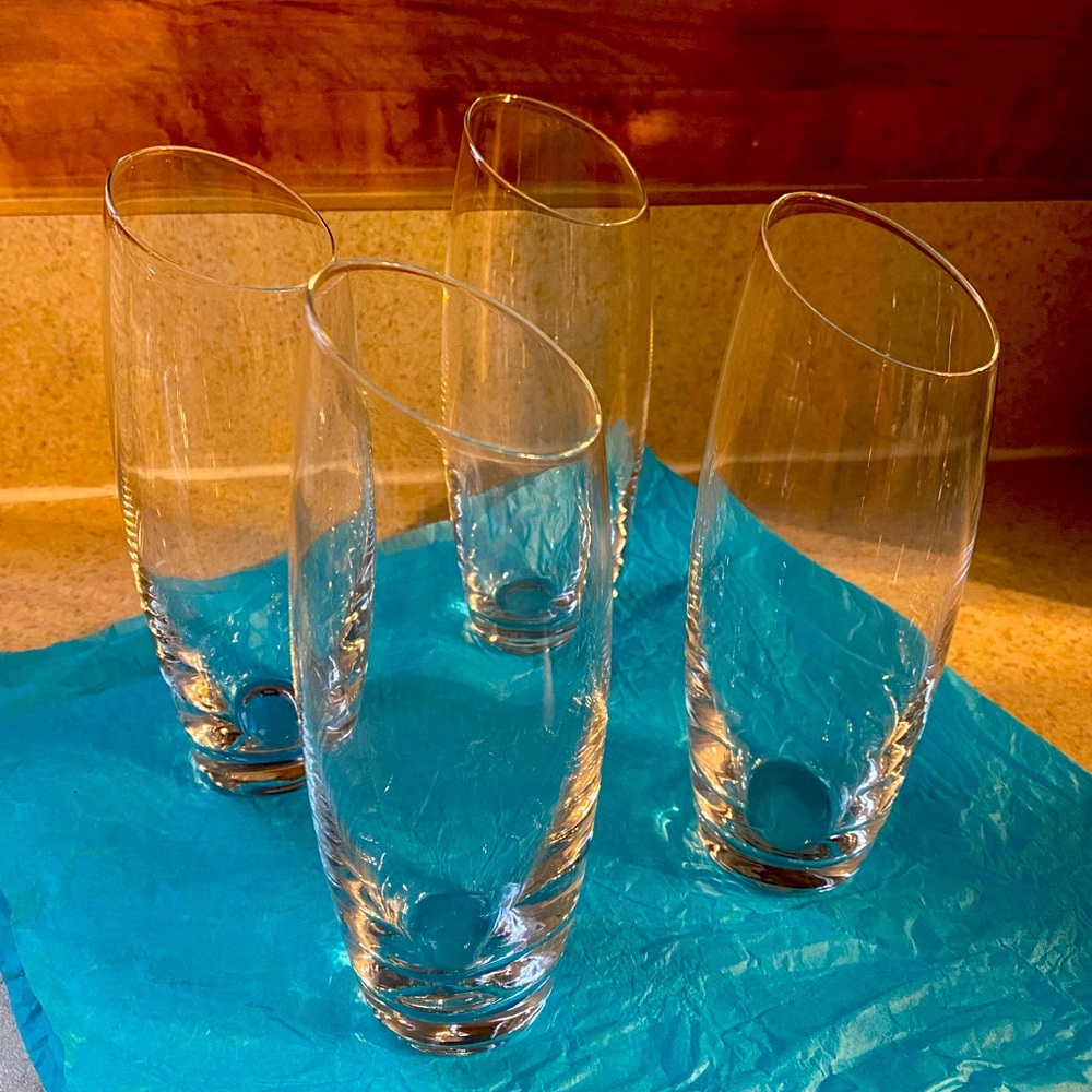 Sloane Champagne Flutes, Set of 4